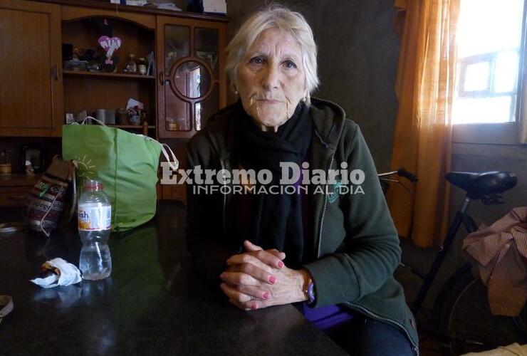 Susana Pantaleone, abuela del nene golpeado