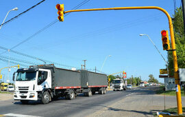 El accidente se dio en esta intersecci&oacute;n de la vecina localidad.