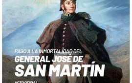 Imagen de Acto oficial por el Paso a la Inmortalidad del General Jos&eacute; de San Mart&iacute;n