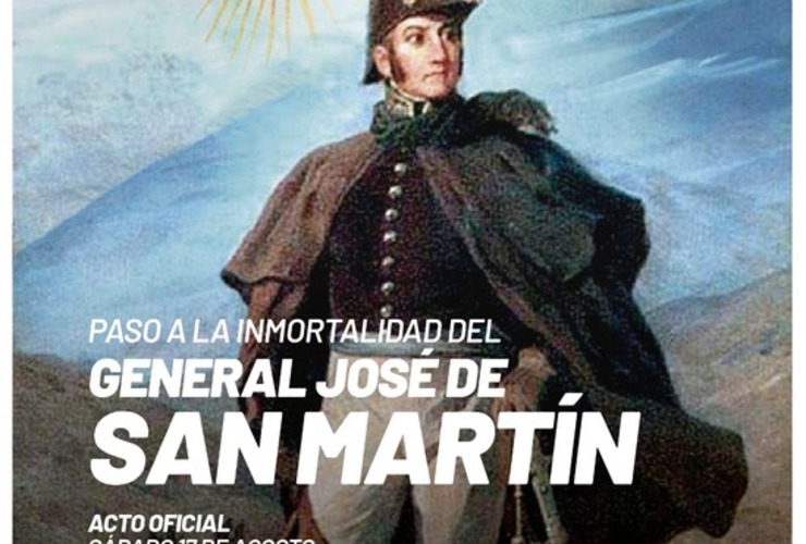 Imagen de Acto oficial por el Paso a la Inmortalidad del General José de San Martín