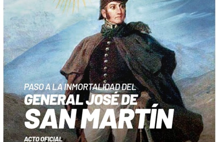 Imagen de Acto oficial por el Paso a la Inmortalidad del General José de San Martín