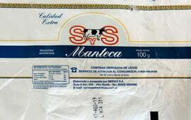 Imagen de Proh&iacute;ben la venta de una marca de manteca en Santa Fe