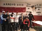 Parte del grupo de la Agrupación Riverplatense de Arroyo Seco.
