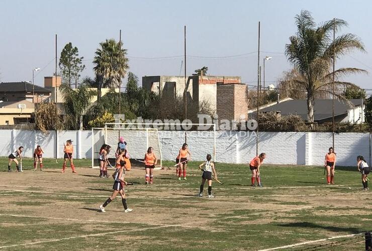 Partido de Reserva, donde las locales perdieron.