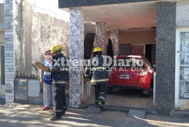 Imagen de Bomberos solicitados desde San Martín al 1200