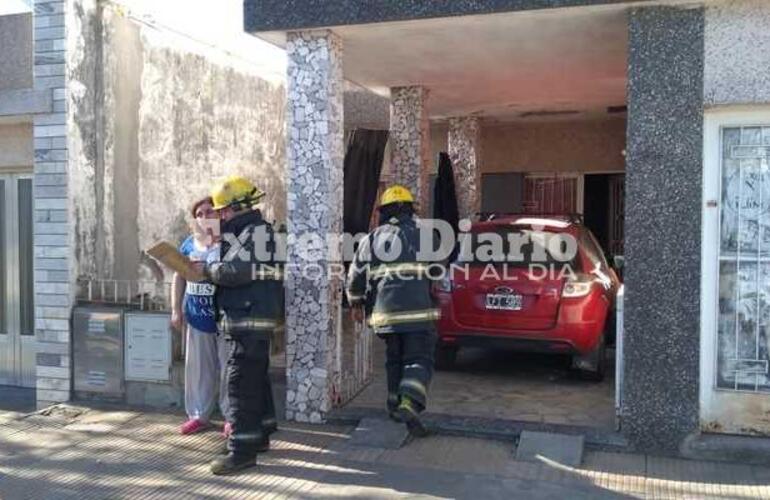 Imagen de Bomberos solicitados desde San Martín al 1200