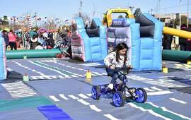 Un d&iacute;a a pleno juegos y diversi&oacute;n para los ni&ntilde;os, ni&ntilde;as y las familias.