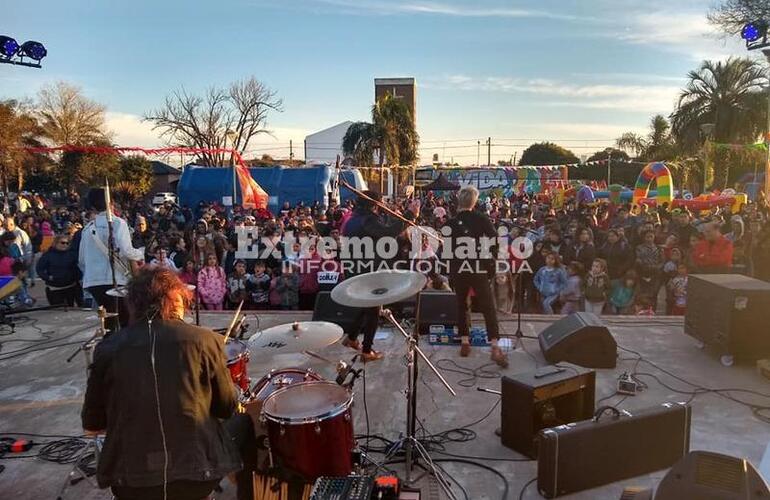 El evento se realizó en la plaza pública.