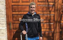 Rotorno feliz de M&aacute;ximo a su hogar tras la competici&oacute;n.