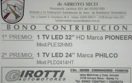 Imagen de Bono contribuci&oacute;n a beneficio de Bomberos Voluntarios