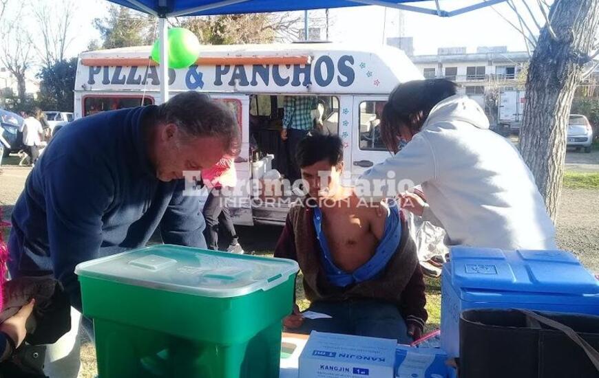 Imagen de Se aplicaron 25 vacunas el d&iacute;a domingo