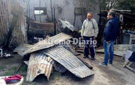 Imagen de Solo cenizas: El d&iacute;a despu&eacute;s tras el incendio que destruy&oacute; una casa en Arroyo Seco
