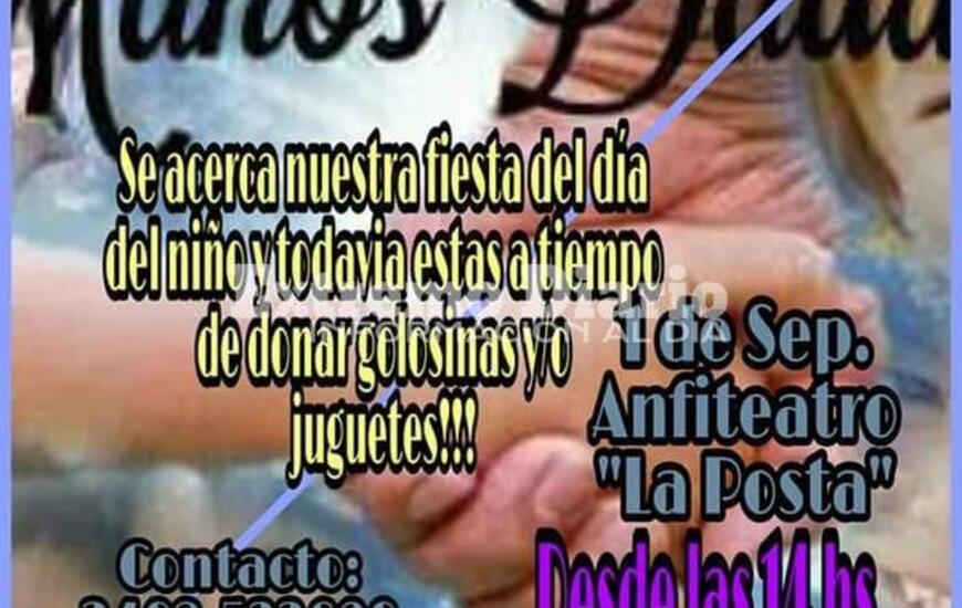 Imagen de Manos Dadas celebrar&aacute; el D&iacute;a del Ni&ntilde;o el 1/9