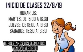 Hoy arrancan las clases en el club �Azul�.