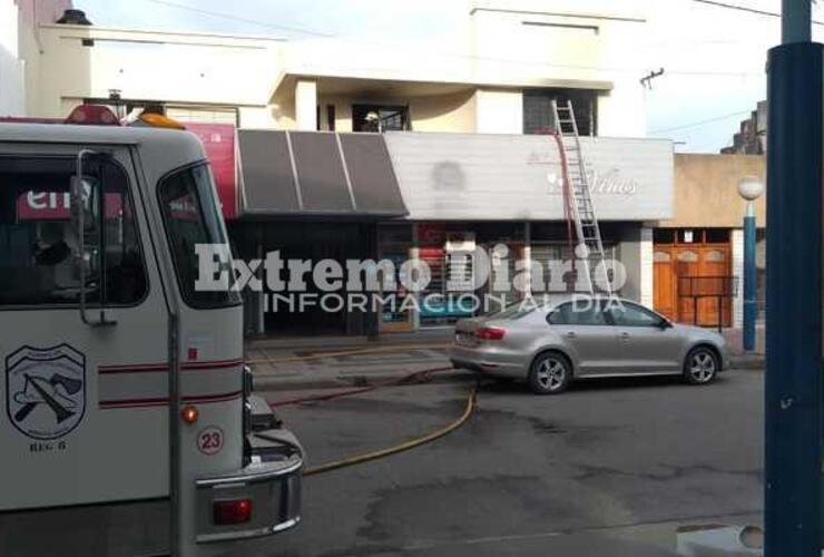 Imagen de Incendio en San Martín al 800