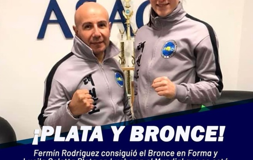 Medallas de plata y bronce para ellos por ahora.