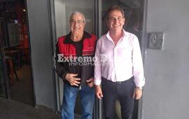 Parte de la comisi&oacute;n. Roberto Donatiello y Walter Miranda brindaron una entrevista para nuestro grupo de medios.