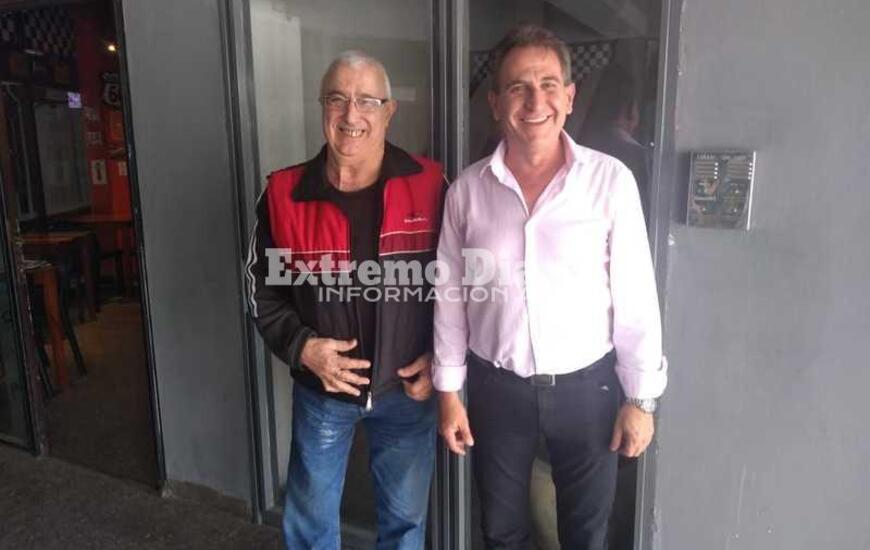 Parte de la comisi&oacute;n. Roberto Donatiello y Walter Miranda brindaron una entrevista para nuestro grupo de medios.