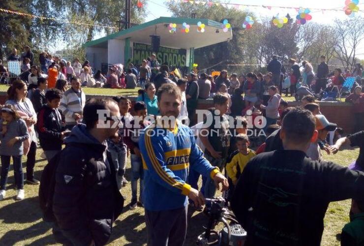 Imagen de Gran festejo de Manos Dadas por el Día del Niño