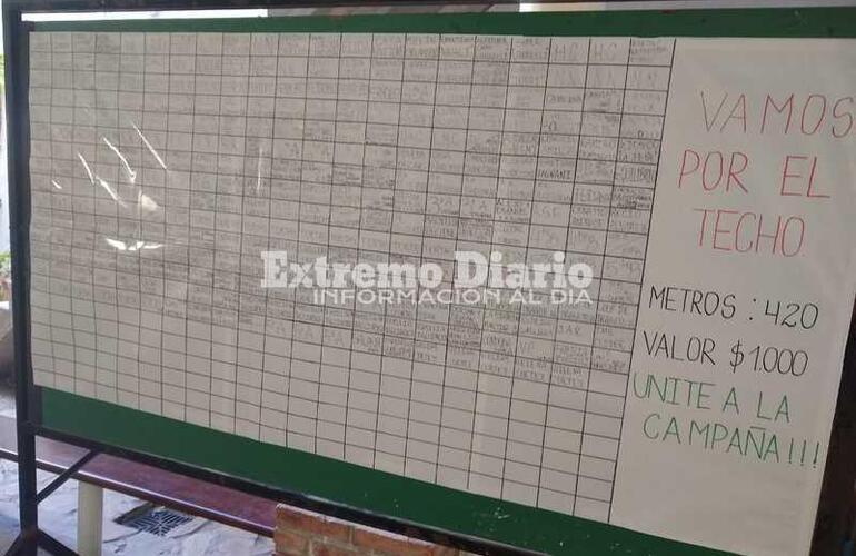 Imagen de La escuela Santa Lucía sigue luchando por el techo