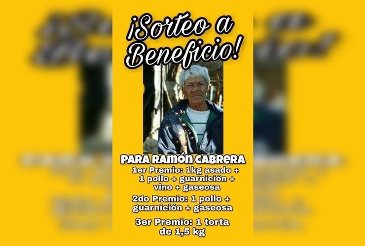 Ram&oacute;n tiene 70 a&ntilde;os.