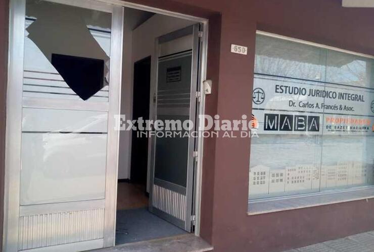 Imagen de Humberto Primo al 600: Ingresan a robar a un estudio jur&iacute;dico e inmobiliario