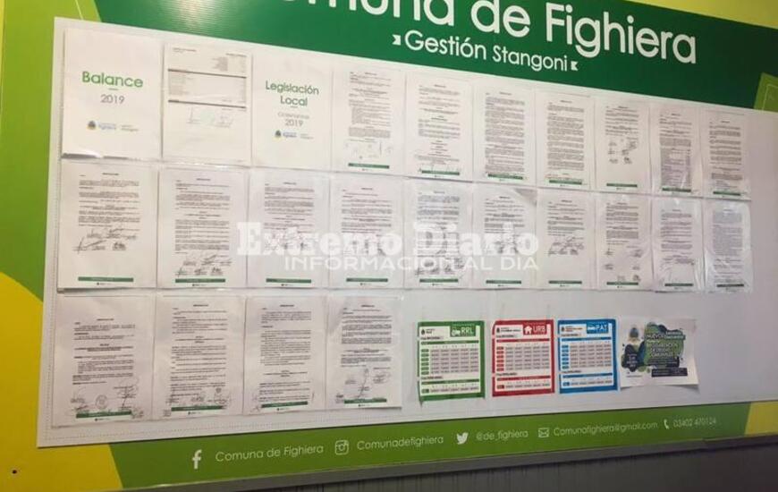 Lo har&aacute; peri&oacute;dicamente en el ingreso al edificio comunal