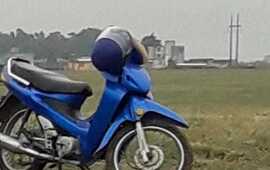 Esta es la imagen de la motocicleta que se hab&iacute;a viralizado en las redes sociales.