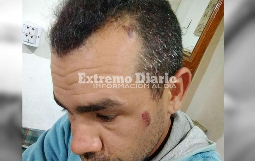 Imagen de Habl&oacute; Luciano Cuenca tras el conflicto por tierras que culmin&oacute; con su arresto