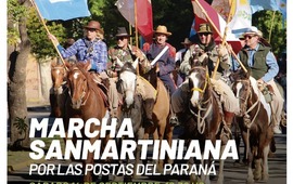 Imagen de La Marcha Sanmartiniana por las Postas del Paran&aacute; tendr&aacute; nuevamente su paso por Arroyo Seco