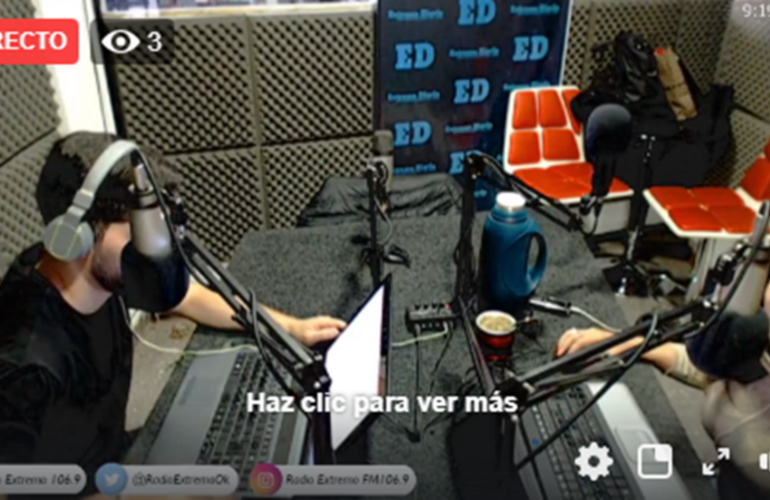 Imagen de Emisión EN VIVO de Dos & Pico, Radio Extremo 106.9