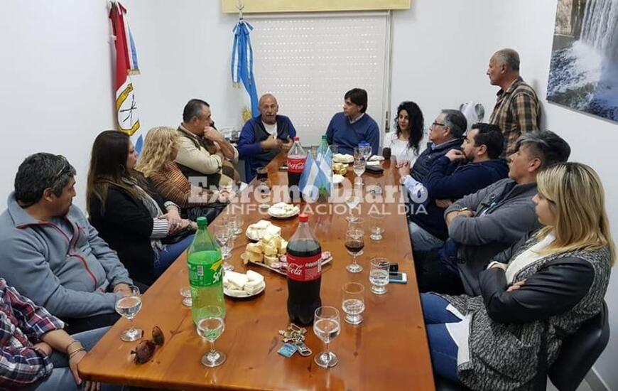 Fue recibido en la Comuna de Fighiera pero no cuenta con tales acreditaciones diplom&aacute;ticas.