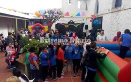 La fiesta cont&oacute; con una gran concurrencia de ni&ntilde;os.