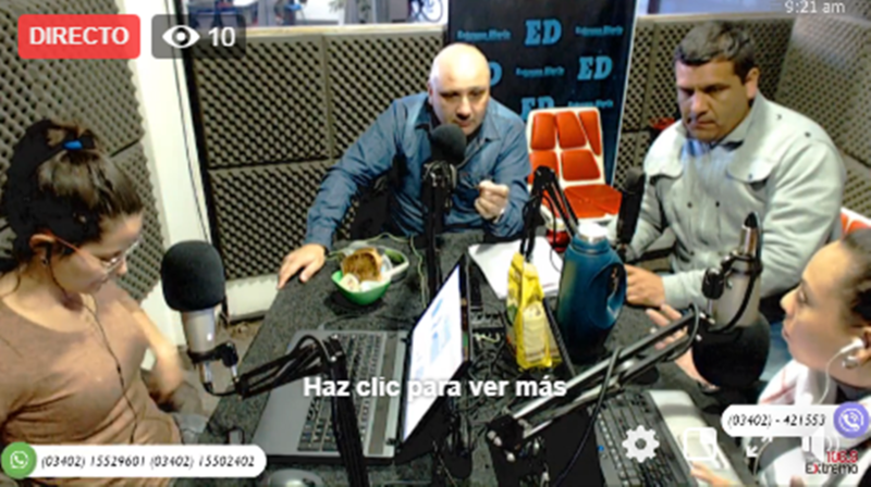 Imagen de Emisi&oacute;n EN VIVO de Dos & Pico, Radio Extremo 106.9