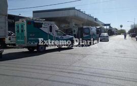 Imagen de Choque en San Mart&iacute;n y Juan B. Justo