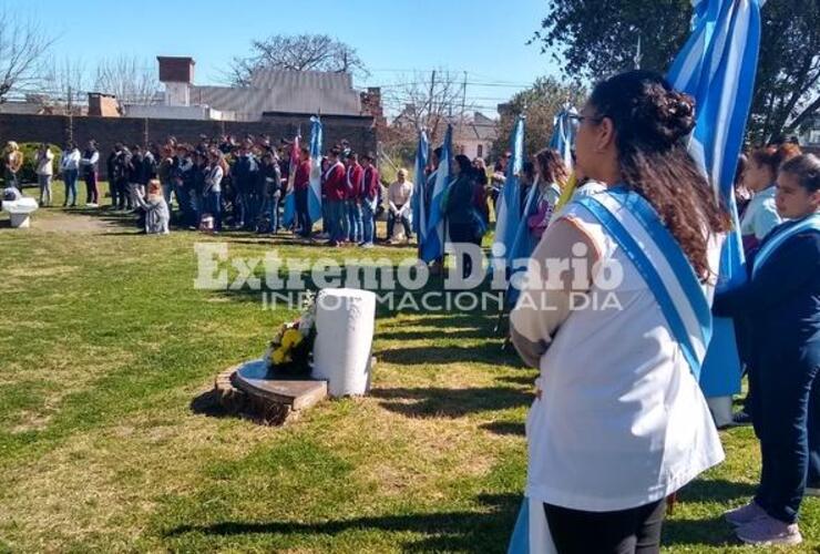 se realizó esta mañana en la Plaza Adriana Triacchini del barrio Cooperativa