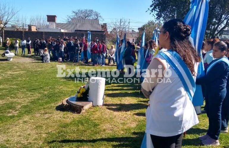 se realizó esta mañana en la Plaza Adriana Triacchini del barrio Cooperativa