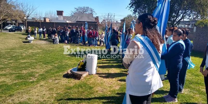 se realiz&oacute; esta ma&ntilde;ana en la Plaza Adriana Triacchini del barrio Cooperativa