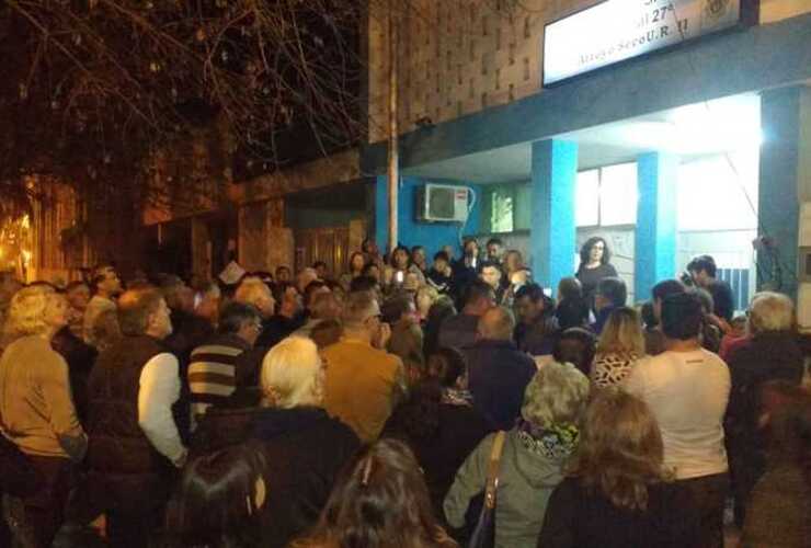 Imagen de Manifestación con pedido de mayor seguridad para Arroyo Seco