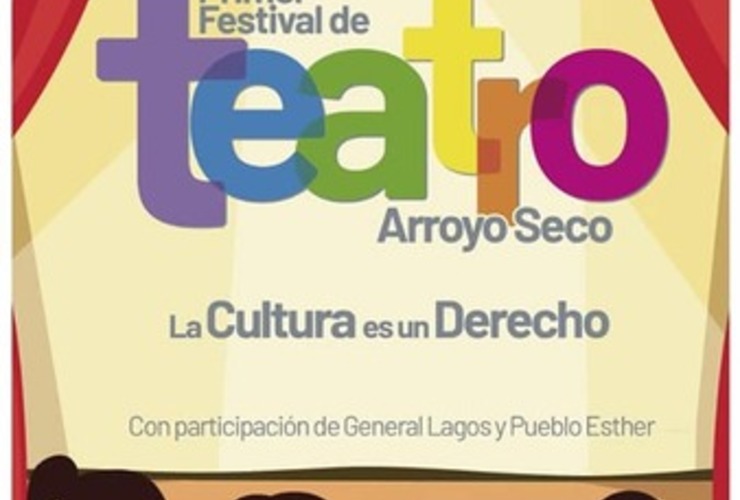 Imagen de Grilla cerrada para el Primer Festival de Teatro en Arroyo Seco