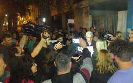 Imagen de Marcha por m&aacute;s seguridad: El momento de la lectura del Petitorio