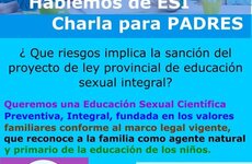 Imagen de Hablemos de ESI, charla para padres