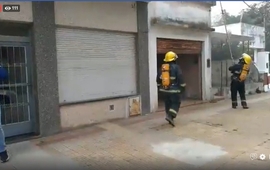 Imagen de Zona centro: Incendio en una vivienda deshabitada