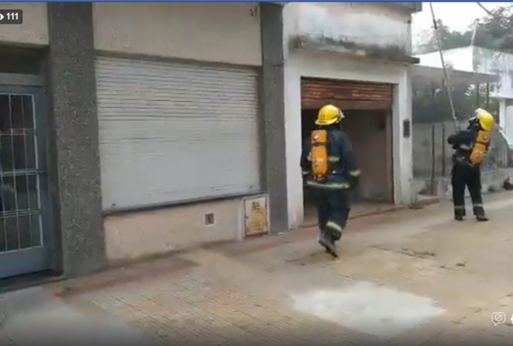 Imagen de Zona centro: Incendio en una vivienda deshabitada