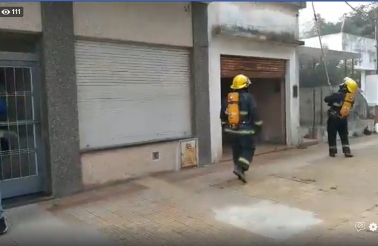 Imagen de Zona centro: Incendio en una vivienda deshabitada