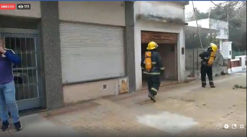 Imagen de Zona centro: Incendio en una vivienda deshabitada