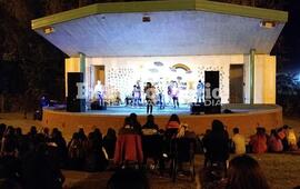 La actividad de j&oacute;venes cristianos se centraliz&oacute; en el Anfiteatro.