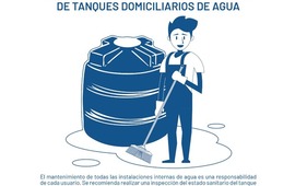 Imagen de Mantenimiento, limpieza y desinfecci&oacute;n de tanques domiciliarios de agua