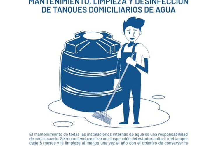 Imagen de Mantenimiento, limpieza y desinfección de tanques domiciliarios de agua