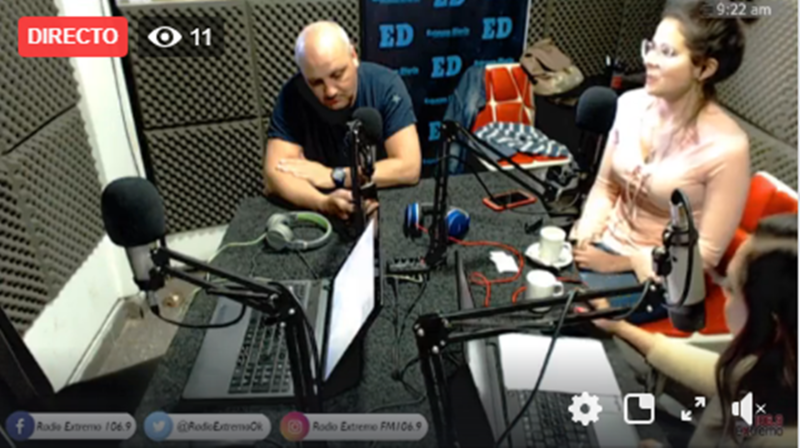 Imagen de Emisi&oacute;n EN VIVO de Dos & Pico, Radio Extremo 106.9
